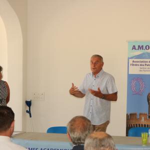 2022-AG-Accueil de Monsieur Michel HUGÉ, maire de Castelnou