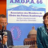 Christine BAILLS PASCAL - Parrain : Philippe BERTEIN IEN retraité