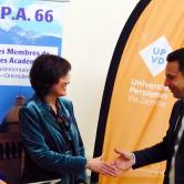 Christine BAILLS PASCAL - Parrain : Philippe BERTEIN IEN retraité