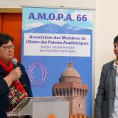 Florence CAILLIS BONET - Marraine : Suzanne SICARD IEN retraitée