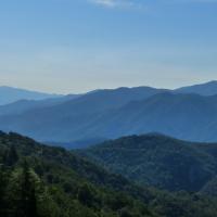Vue sur la vallée de Corsavy