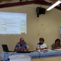 Présentation du rapport financier 2022 par le trésorier, Bernard LARESCHE